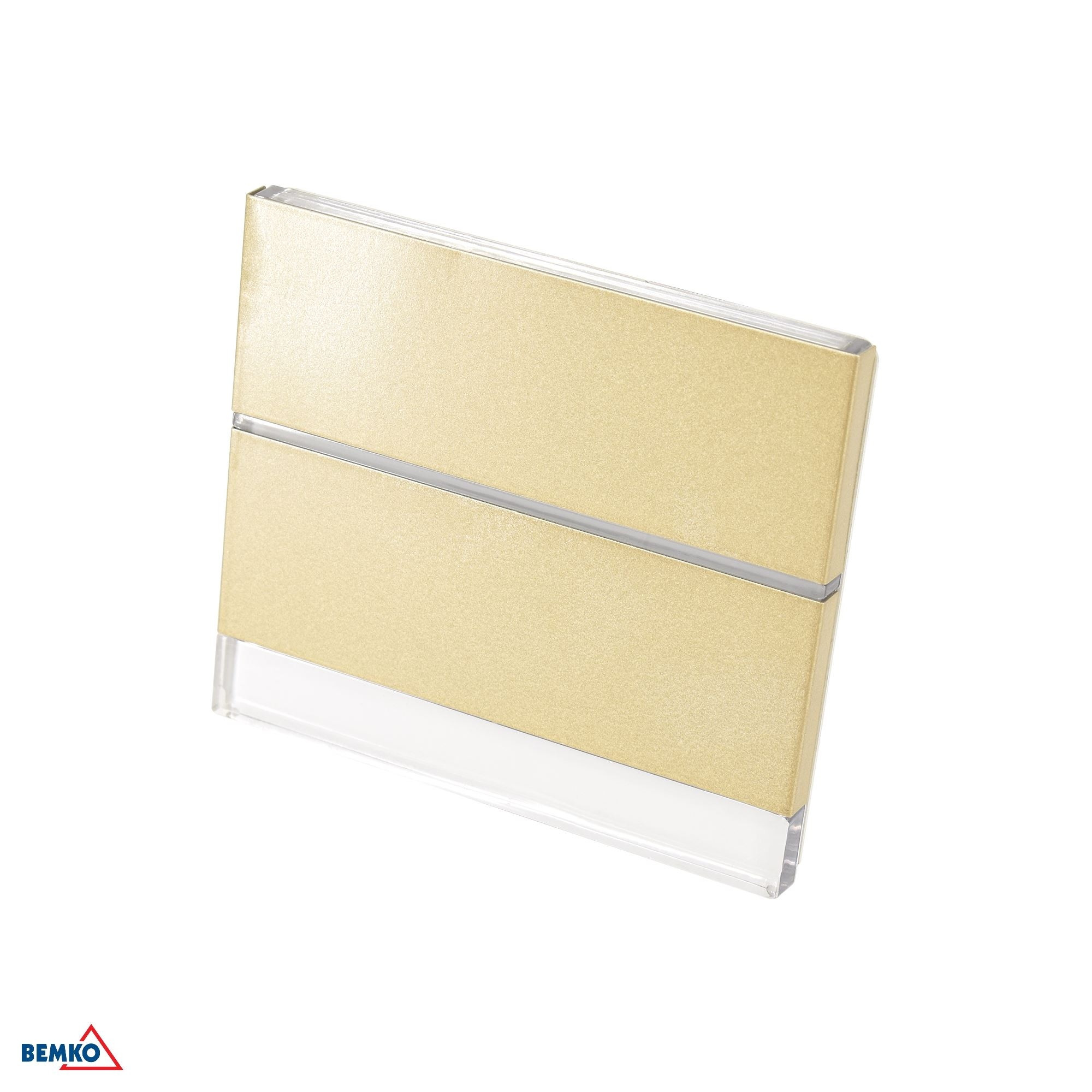 Svietidlo schodisková Stepper 3000K Champagne 1.2W 12VDC 40lm