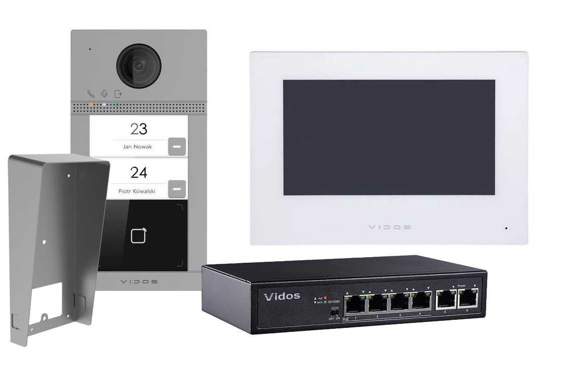 Videovrátnik IP Vidos ONE 2xM2010W/S2402
