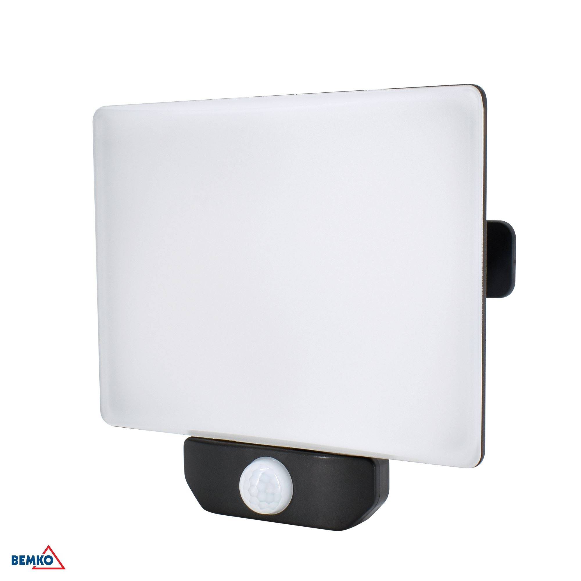 Reflektor LED LFX 50W 4000K 4500LM IP65 čierny cz. PIR