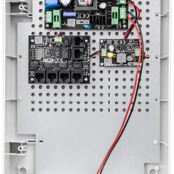 Sada do napájania buforowego 5 prijímačov POE BCS Power BCS-UPS/IP4/Z/E-S