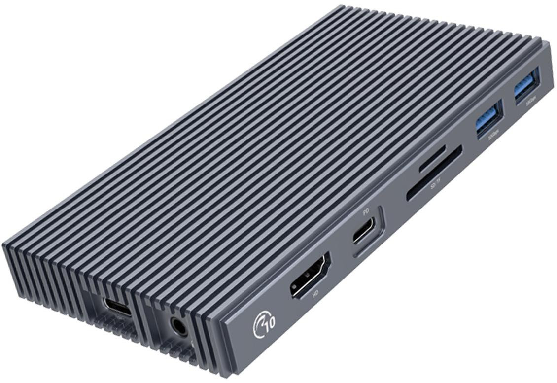 Orico Stanica dokovacia s skrinkou M.2 NVME, aktívna PD 100W, HDMI 2.0, audio, RJ-45, čítačka kariet