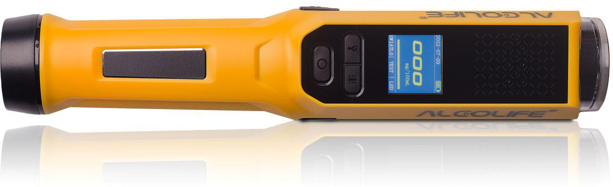 Alkohol tester AlcoLife F8 žltý