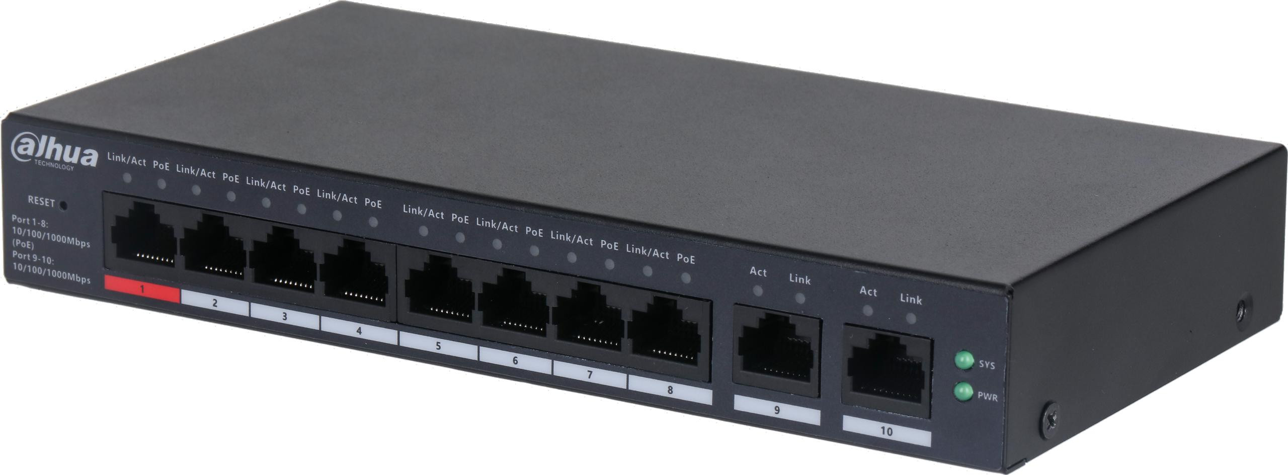 Switch Dahua CS4010-8GT-110