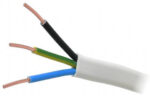 Kábel elektrický drôt plochý YDYp 450/750V 3x1,5mm2 50m Mercor – Obrázok 2