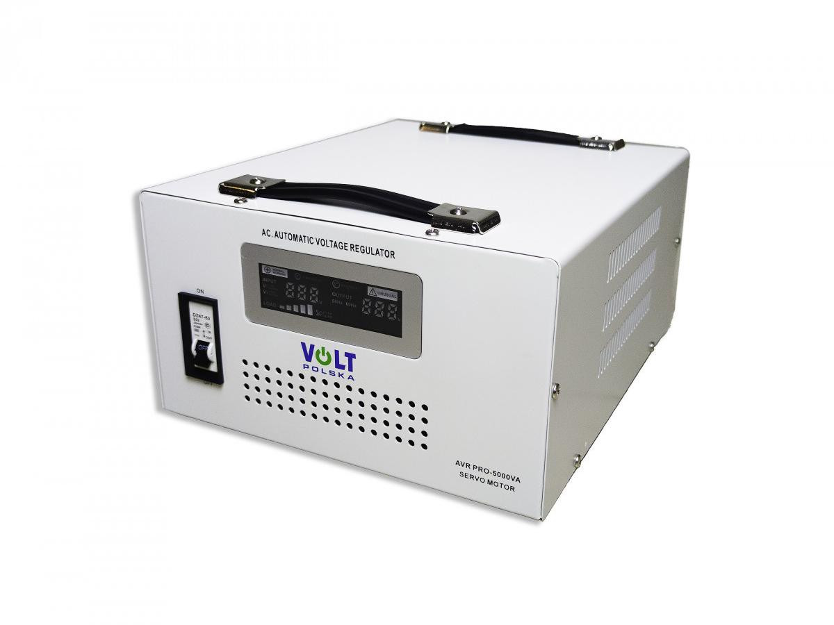 Stabilizátor napätia Volt Polska AVR PRO 5000VA 3% Servo