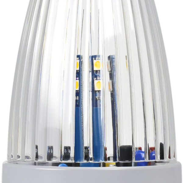 Lampa LED Proxima Kogut Biela s anténou 433.92 MHz (12-24V AC/DC alebo 230V AC) świeci na žlto