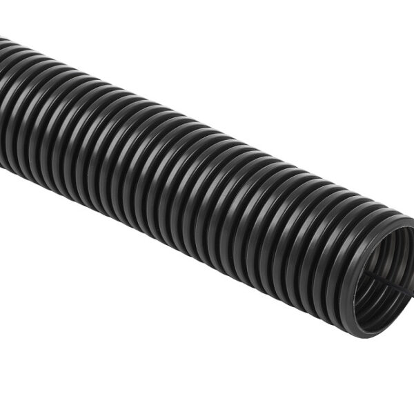 Rúrka inštalačná ohybná rebrovaná, chránička PVC, UV, 320N s diaľkovým ovládačom 32/26 50m
