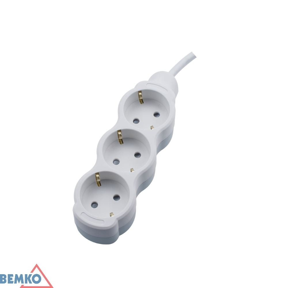Predlžovačka na Schuko 3X 2P+Z 1.5MM X 3.0M