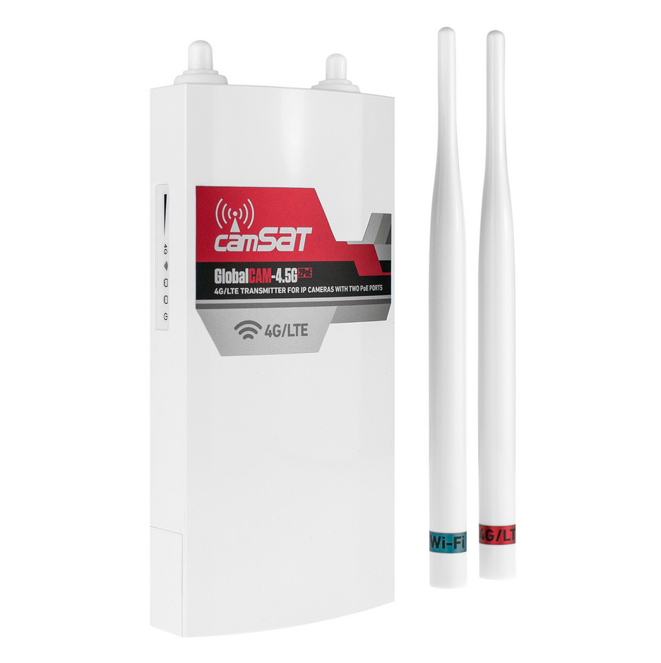 Vonkajší LTE/4G/3G router Camsat GlobalCAM-4.5G 2PoE