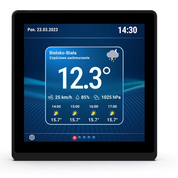 Káblový panel kontrolny čierny CP-04M TECH Ovládače