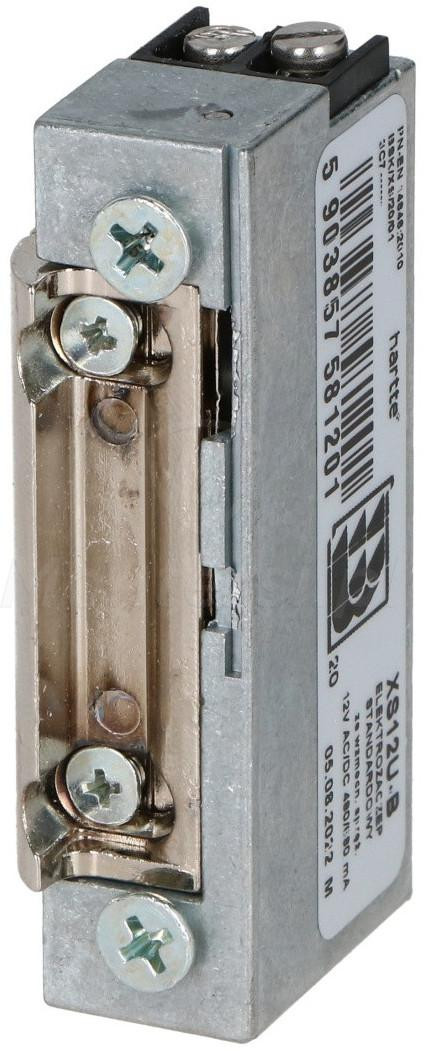 Elektrický otvárač Hartte XS12U-B séria XS (R5) 12V AC/DC standard zo wzmocnioną sprężyną