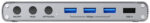 Prepínač KVM Unitek USB-C 10Gbps HDMI a transferem plików między systemami – Obrázok 2