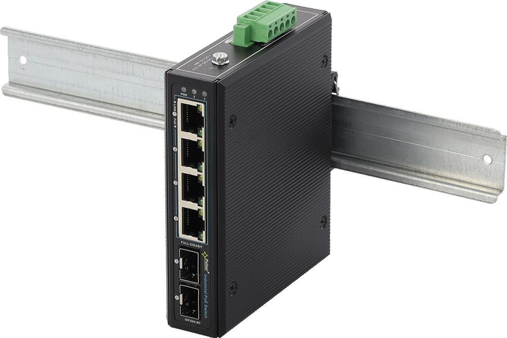 Switch priemyselný ISFG64-BT Pulsar (4xPoE, 2xSFP)