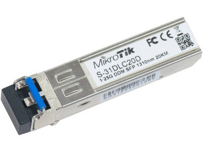 Modul SFP MikroTik S-31DLC20D 1.25G SM 20km 1310nm