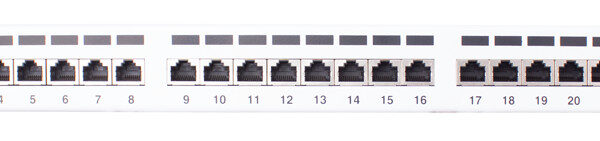 Patch Panel FTP CAT.6 24 Porty Sivý PGF-6FTP24-B6-G Getfort