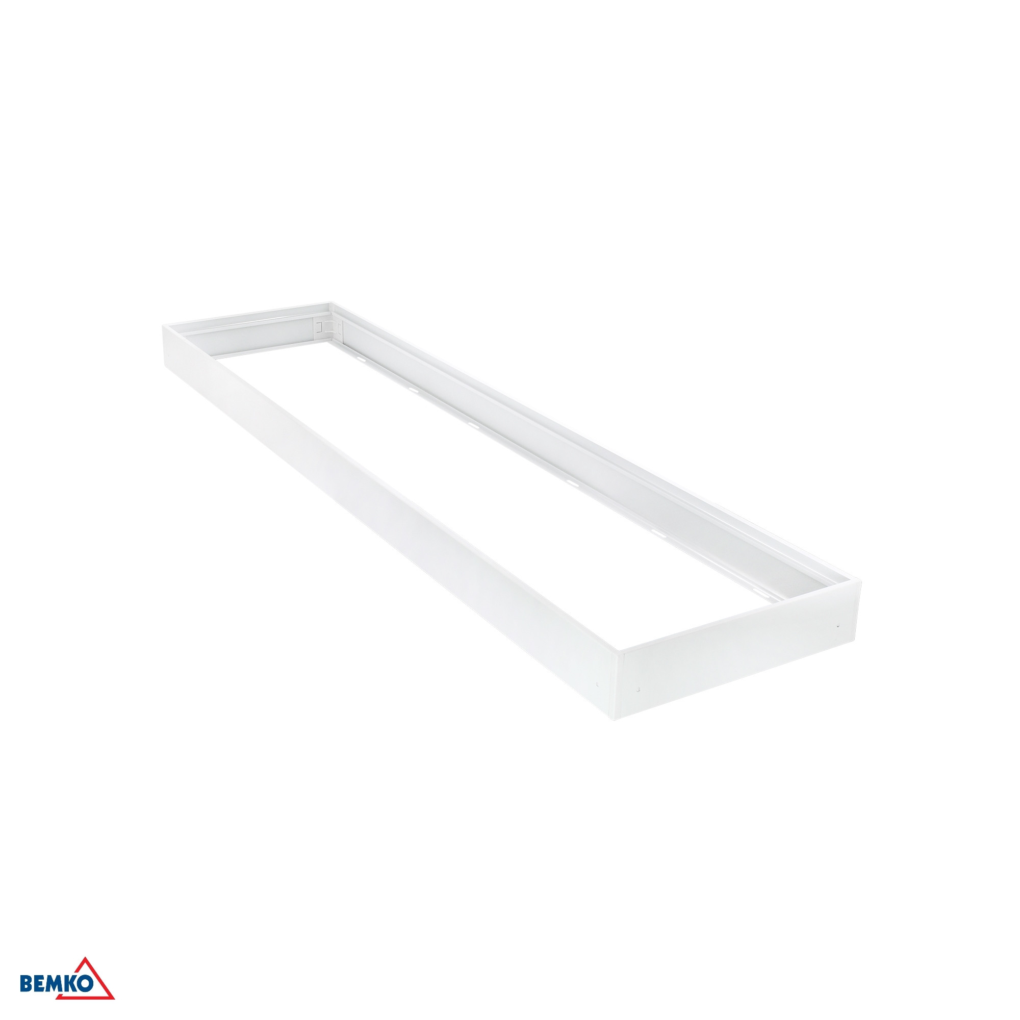 Rámik montážna do panela LED 120x30 biela ECO WYS. 68MM