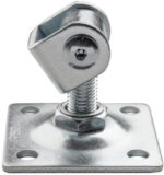 Pánt PSG 61.018.01 s szyldem 80x80x3mm - závit M16 (regulovateľný, ucho ocynkowane) – Obrázok 3
