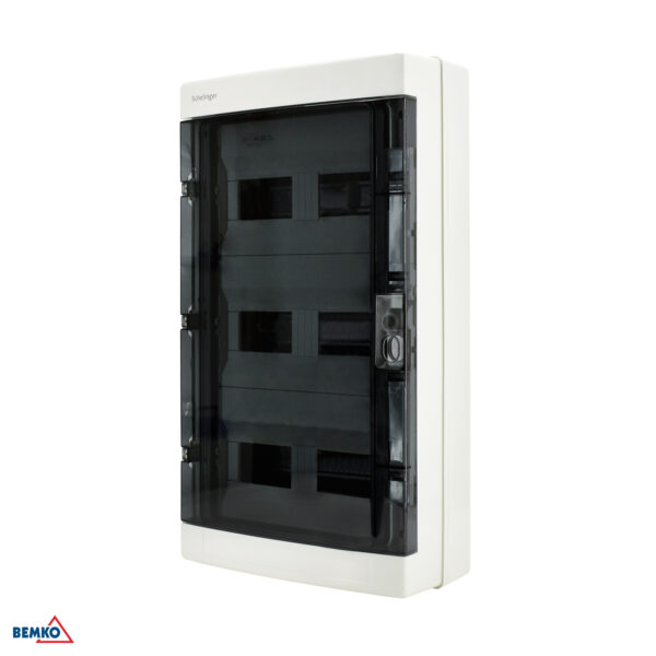 Rozvádzač nadomietková hermetická IP65 Svorky 36N+36PE 3x12P