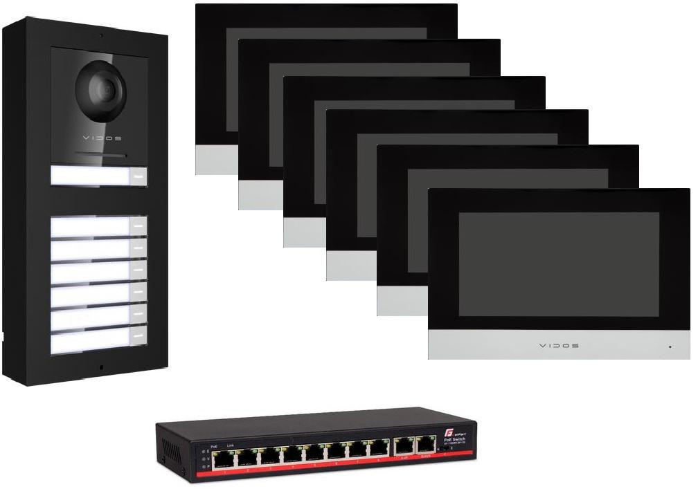 Videovrátnik IP Vidos ONE X162/6xM2010