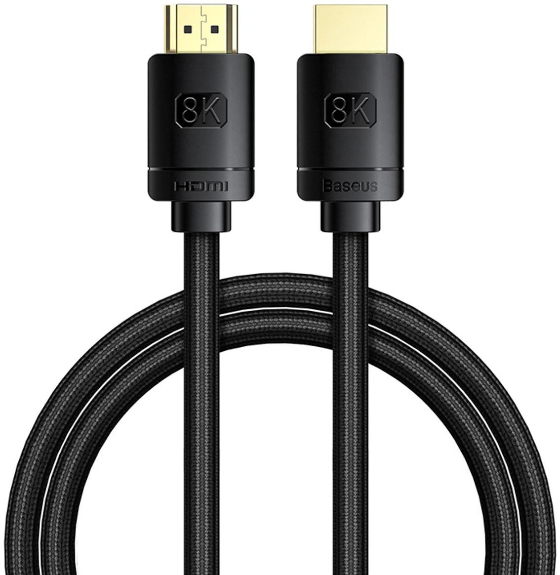 Kábel HDMI Baseus High Definition Series 8K 2m - čierny