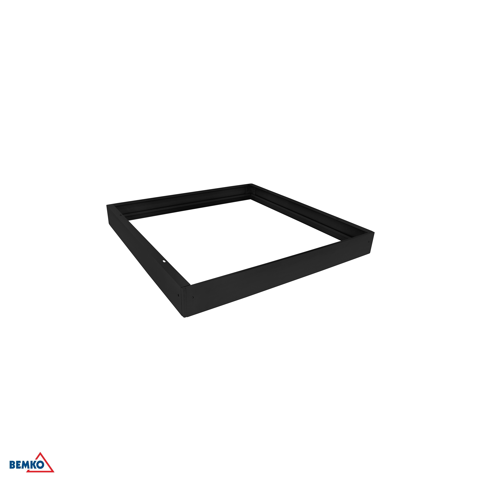 Rámik montážna do panela LED 60x60 čierna ECO