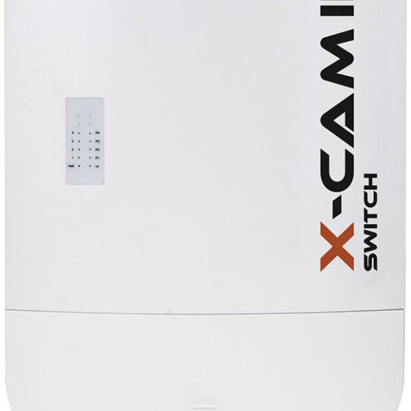 Switch POE Camsat X-CAM II Switch POE+ 4F TX13 (48V, TX1310, RX1550)