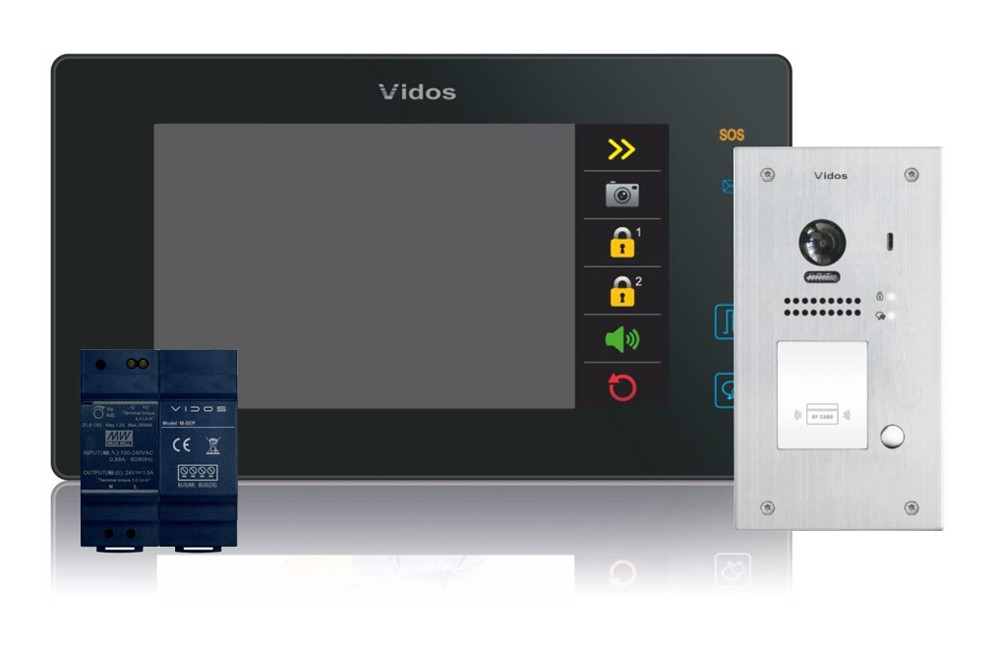 Videovrátnik Vidos DUO M1021B-2/ S1201A