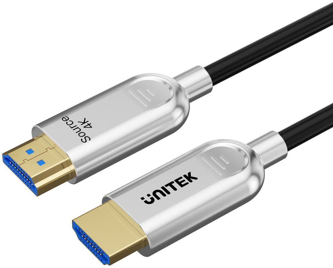 Kábel HDMI Unitek optický 2.0 AOC 4K 60Hz 70m