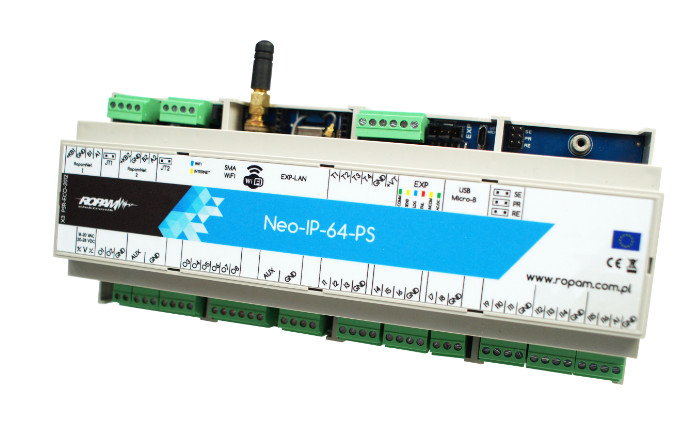 ROPAM Ústredňa Alarmová NEO-IP-64-PS-D12M