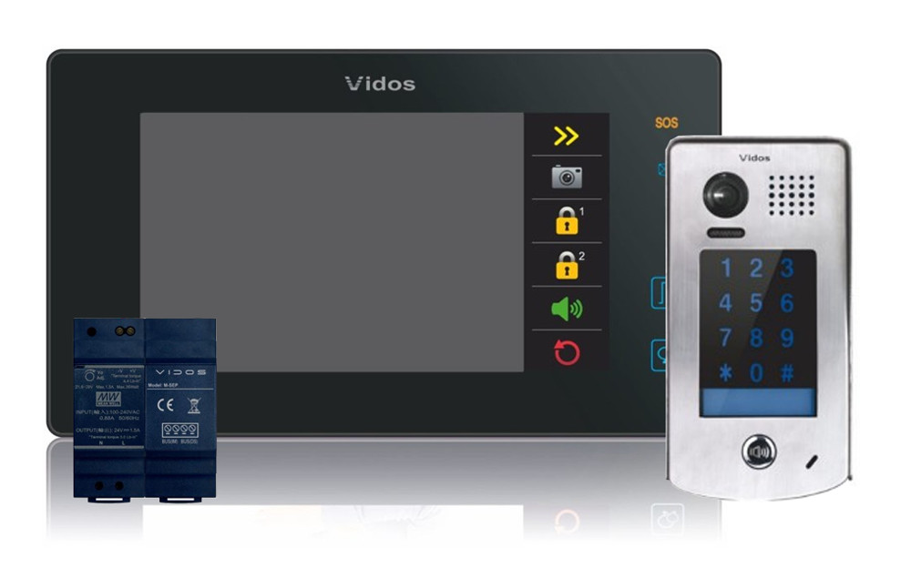 Videovrátnik Vidos DUO M1021B-2 / S1301D