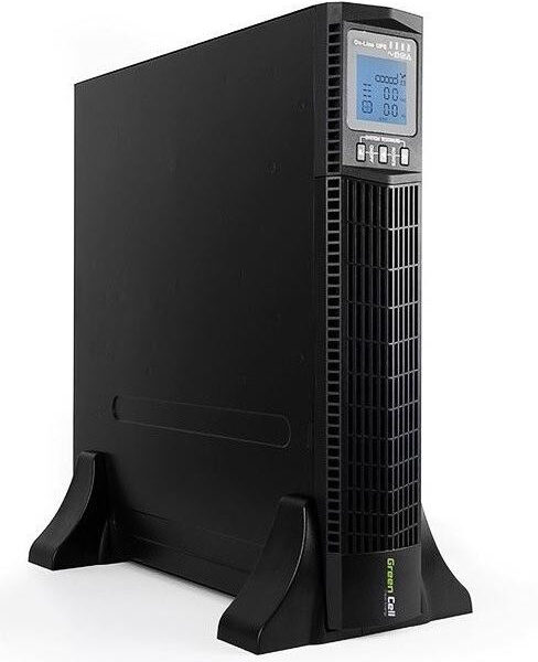 UPS Napájací zdroj Záložný Green Cell 3000VA 2700W do Skrine RACK RTII Z Displejom LCD UPS15