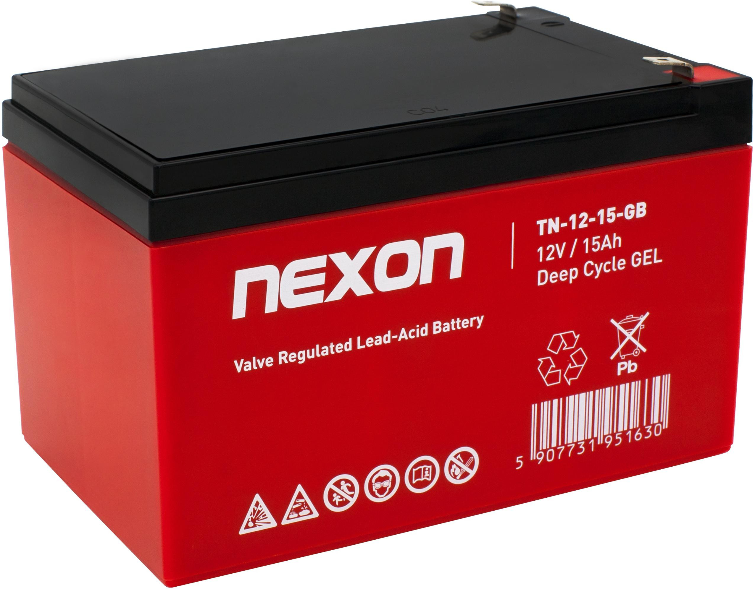 Akumulátor Nexon VRLA GEL 12V 15Ah