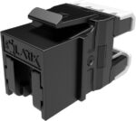 Modul Keystone szybkozaciskowy narzędziowy Solarix Cat.6 UTP RJ45 čierny
