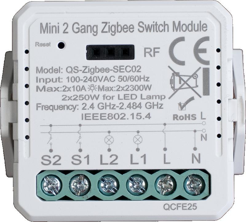 ENGO Controls EL1-WN - Ovládač do osvetlenia, jednoduchý, 230V, bez kábla neutralnego