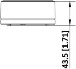Držiak adaptéra Hikvision DS-1280ZJ-XS-Y(O-STD) – Obrázok 2