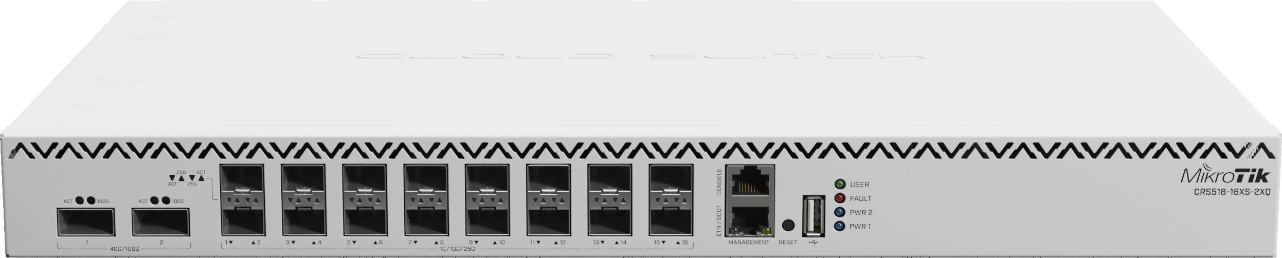 MikroTik Routerboard CRS518-16XS-2XQ-RM