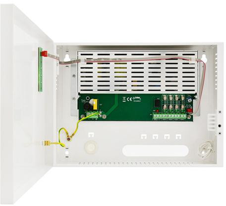 Napájací zdroj Impulzný Stabilizovaný do 4 kamier HD Pulsar HPSDC-12V4X1A 12V/4A/4×1A/Topic