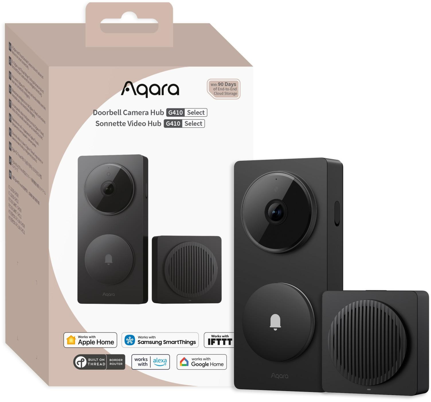 Aqara Doorbell Camera Hub G410 Select Čierny CH-C09D