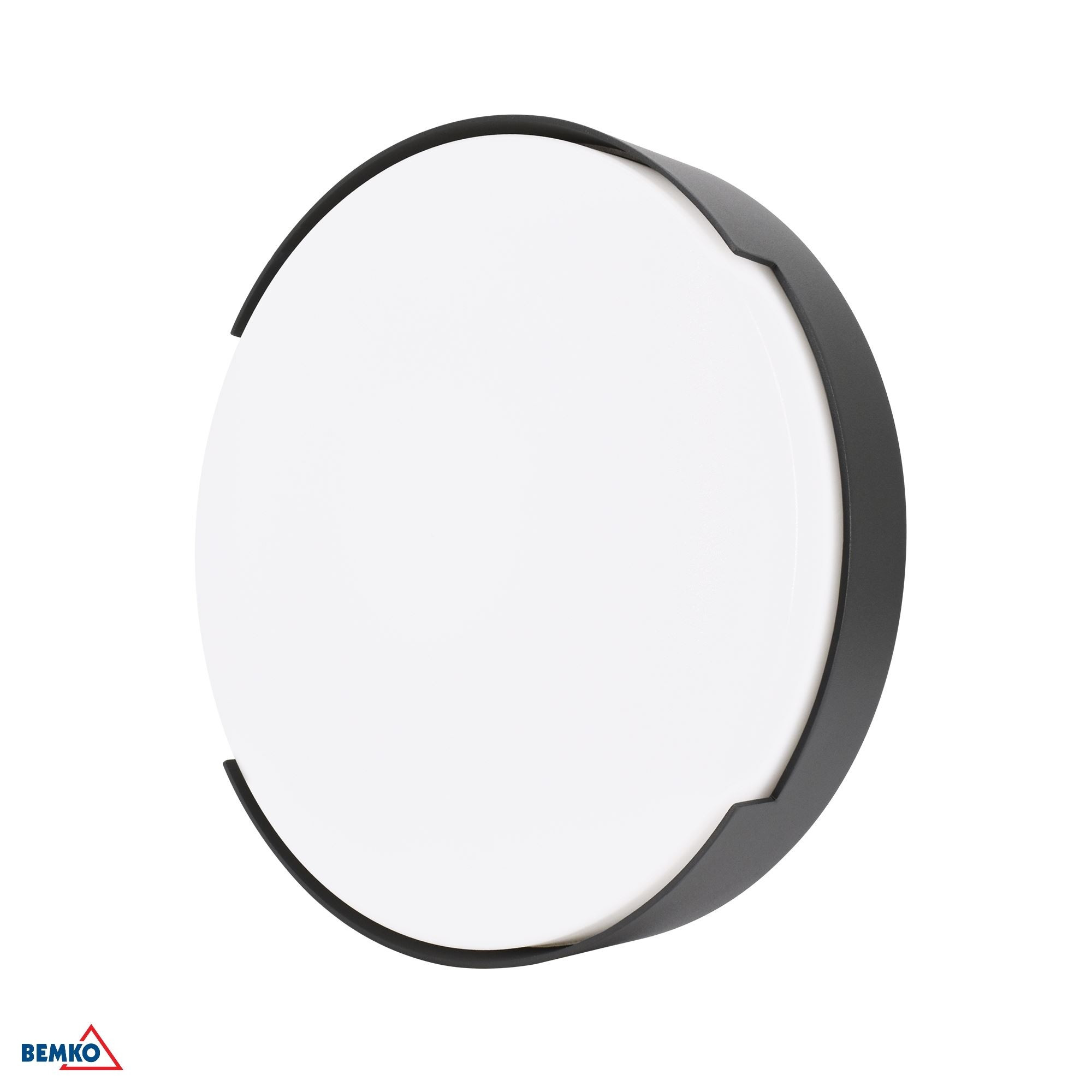 Svietidlo fasádna Valant 16W 4000K 1180LM IP65 250X62MM okrúhla grafit