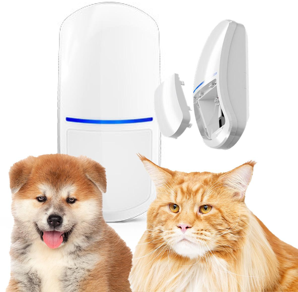 SATEL Duálna Detektor Pohybu PIR+mw SLIM-DUAL-PET