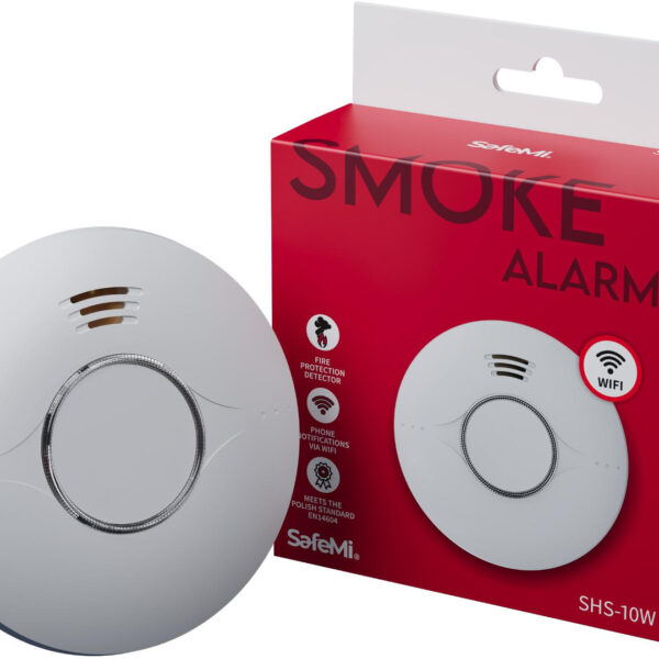 Safemi Senzor dymu - WIFI - Záruka 3 lata SHS-10W
