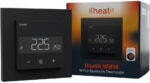 Termostat Heatit WiFi6 BLACK Matt Wi-Fi Thermostat 3600W 16A