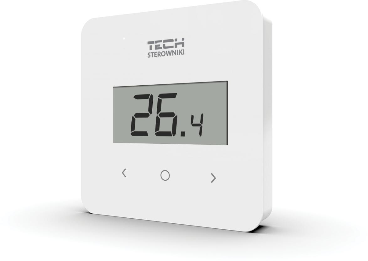 Bezdrôtový regulátor izbový biely R-8B PLUS TECH Ovládače