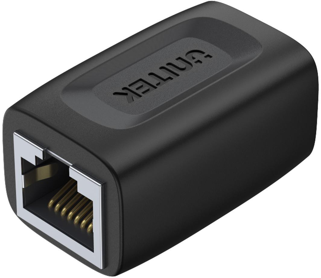 Adaptér Unitek RJ45 (F) - RJ45 (F) Cat.6 1Gbps | Predlžovacia spojka sieťová RJ45, Spínač