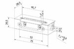 Elektrický otvárač protipožiarny Hartte SHD12U 12V AC/DC standard – Obrázok 2