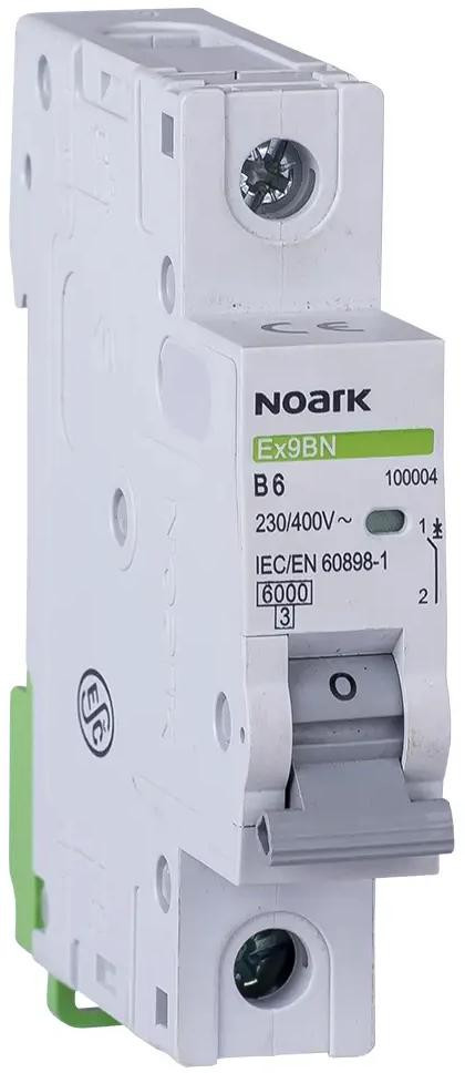 Vypínač Nadprúdový 6 KA, C, 16A, 1P, Ex9BN 1P C16 Noark 100098