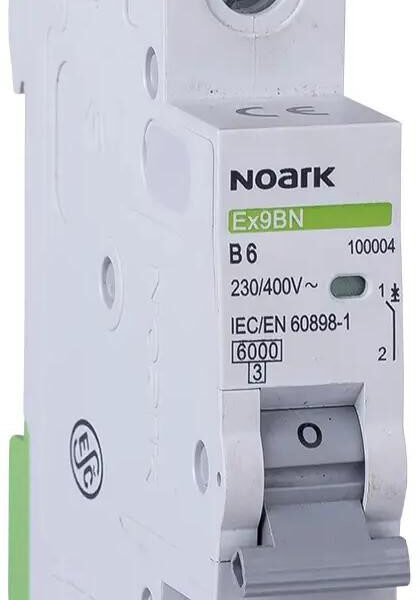 Vypínač Nadprúdový 6 KA, B, 10A, 1P, Ex9BN 1P B10 Noark 100006