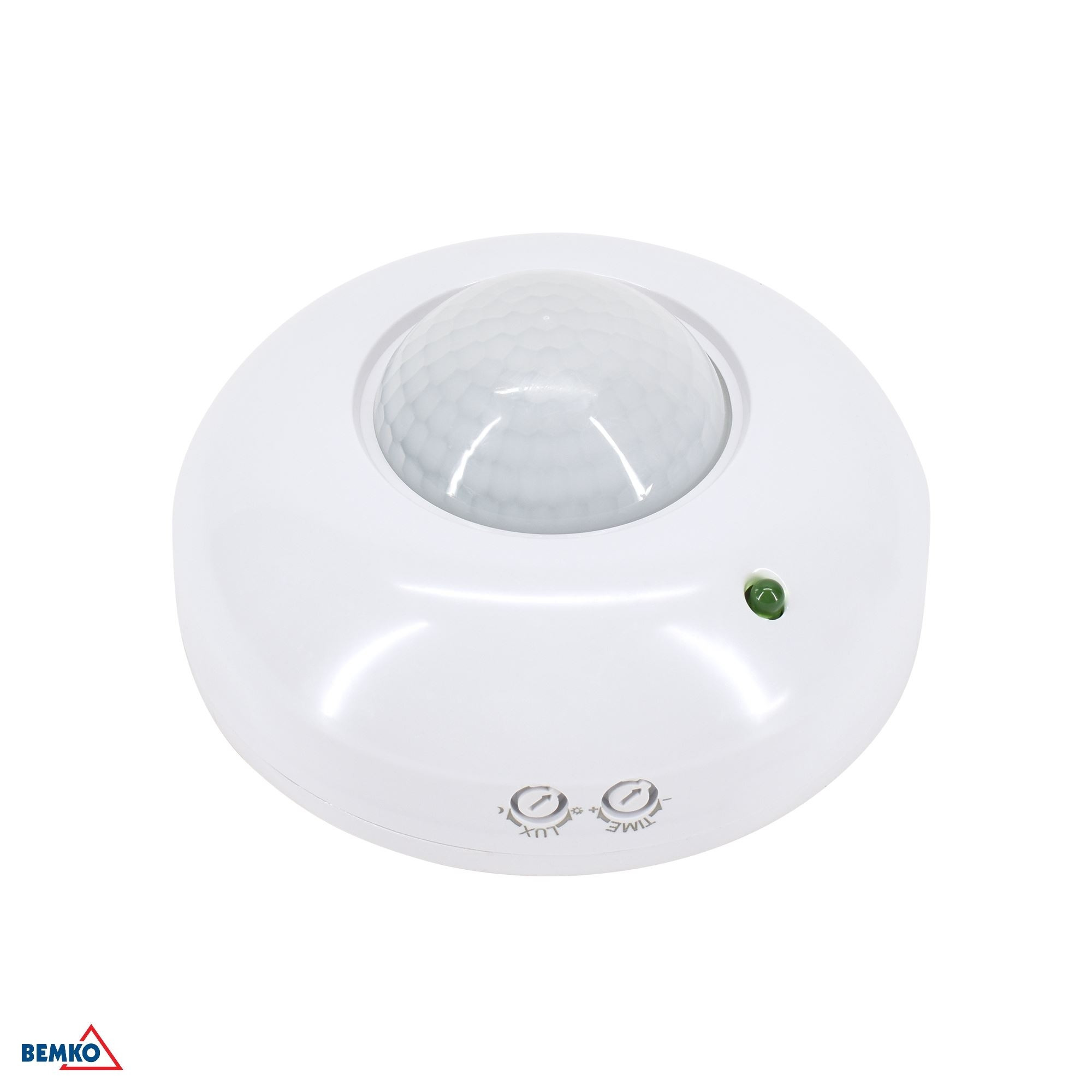 Senzor pohybu PIR 1200W 360* biely