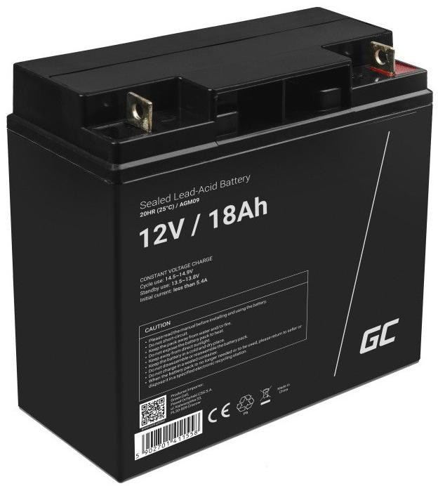 Akumulátor AGM Green Cell VRLA 12V 18Ah