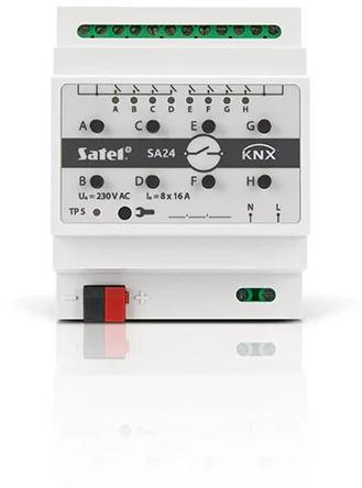 SATEL KNX 8-kanálový akčný člen przełączający KNX-SA24